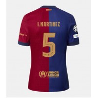 Barcelona Inigo Martinez #5 Fußballbekleidung Heimtrikot 2024-25 Kurzarm